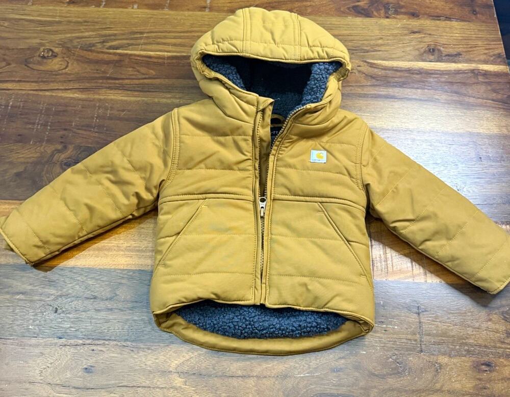Carhartt Baby Montana Insulated Hooded Jacket Size 12 Months